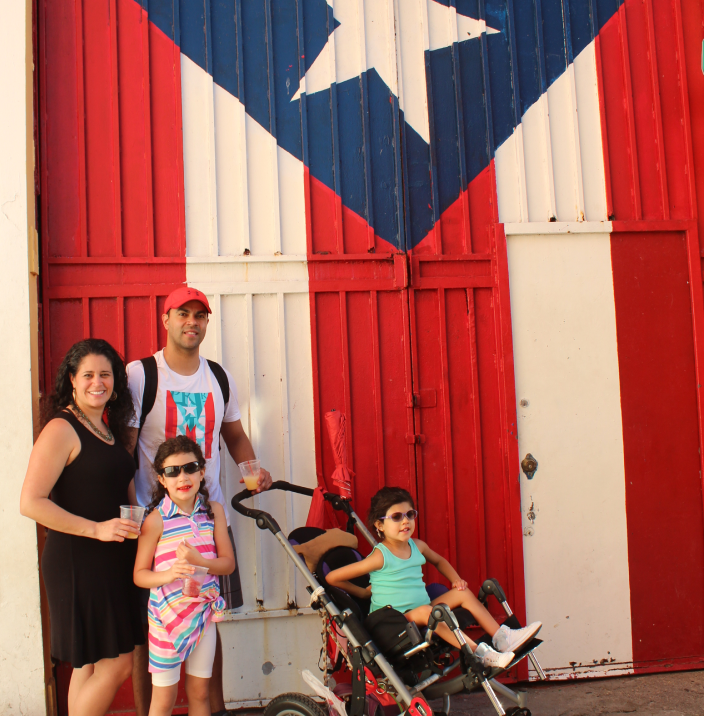 Jeannette, Victor, Aliyah, and Tiana